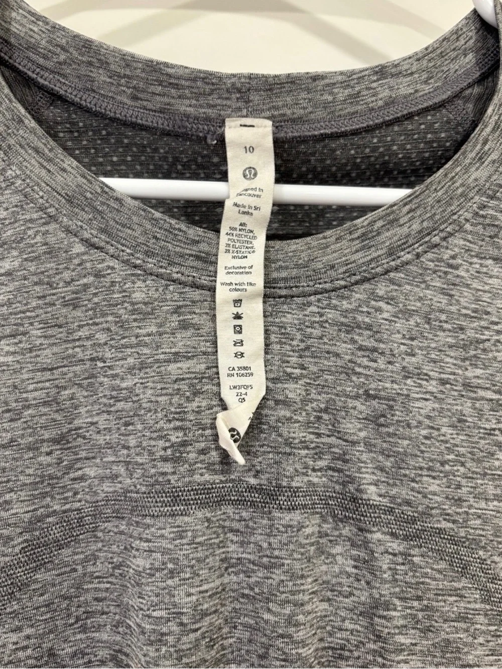 lululemon swiftly tech waist length long sleeve